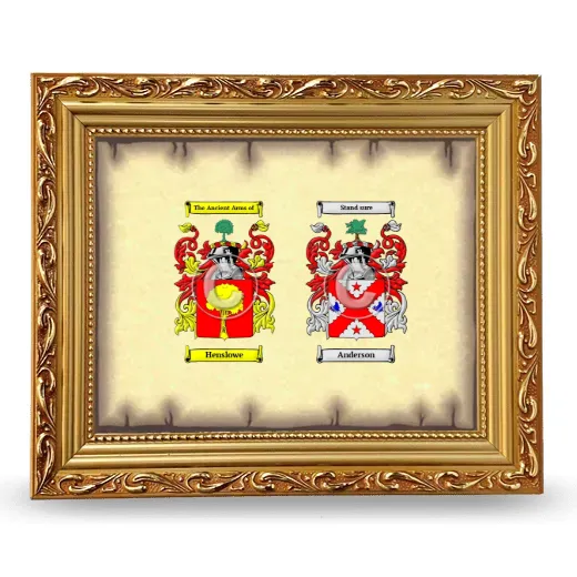 Anniversary Framed - Gold