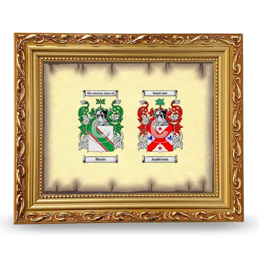 Anniversary Framed - Gold