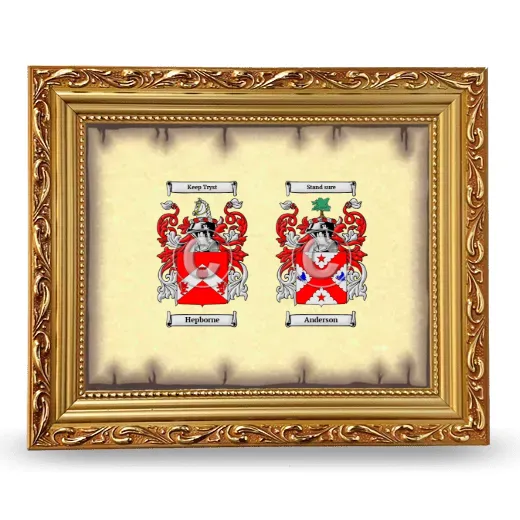 Anniversary Framed - Gold