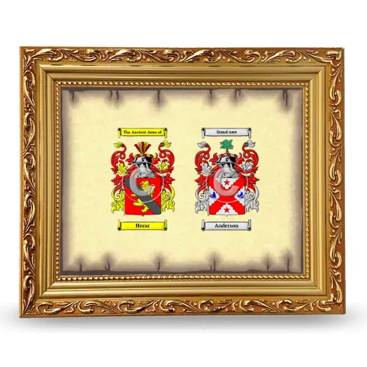 Anniversary Framed - Gold