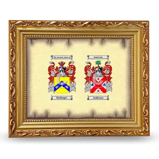 Anniversary Framed - Gold