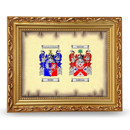 Anniversary Framed - Gold