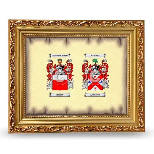 Anniversary Framed - Gold