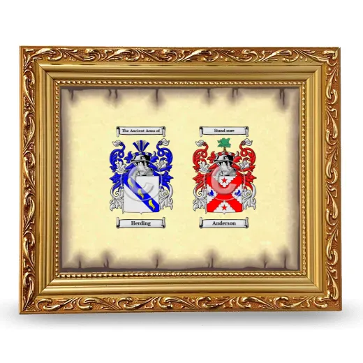 Anniversary Framed - Gold