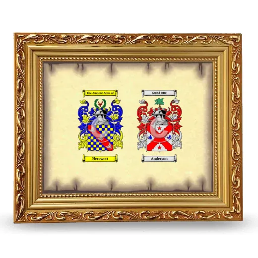 Anniversary Framed - Gold