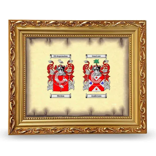 Anniversary Framed - Gold