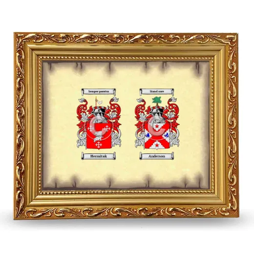 Anniversary Framed - Gold