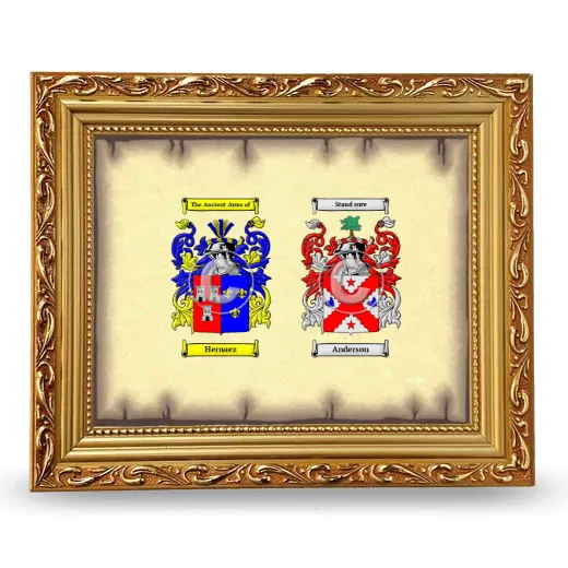 Anniversary Framed - Gold