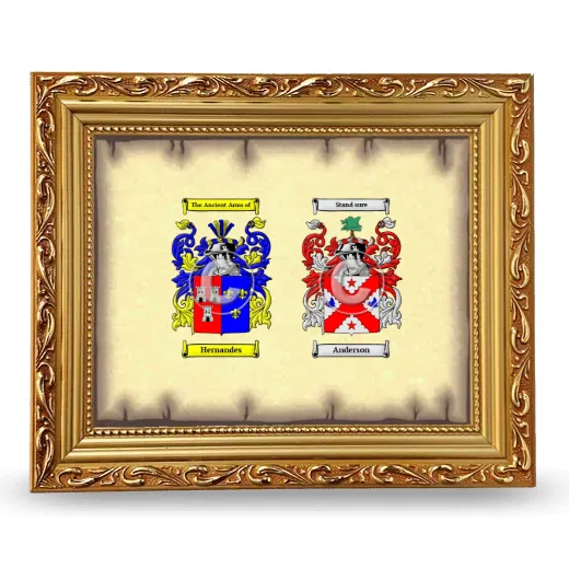 Anniversary Framed - Gold