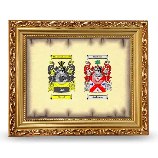 Anniversary Framed - Gold