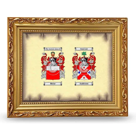 Anniversary Framed - Gold