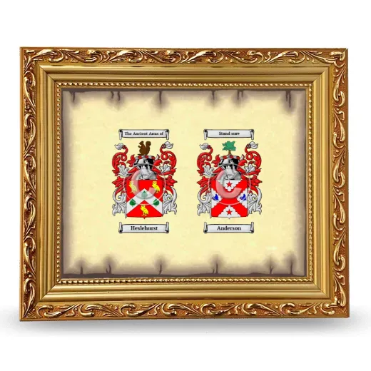 Anniversary Framed - Gold