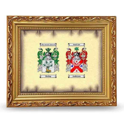 Anniversary Framed - Gold