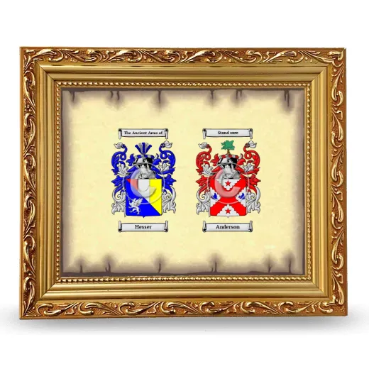 Anniversary Framed - Gold