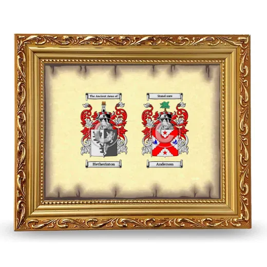 Anniversary Framed - Gold