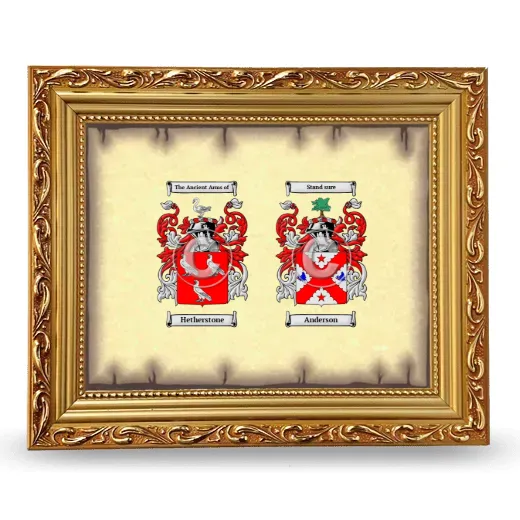 Anniversary Framed - Gold