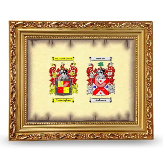 Anniversary Framed - Gold