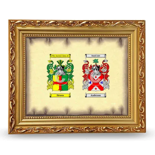 Anniversary Framed - Gold