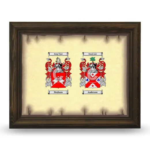 Anniversary Framed - Brown