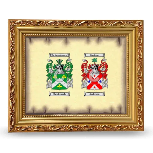 Anniversary Framed - Gold