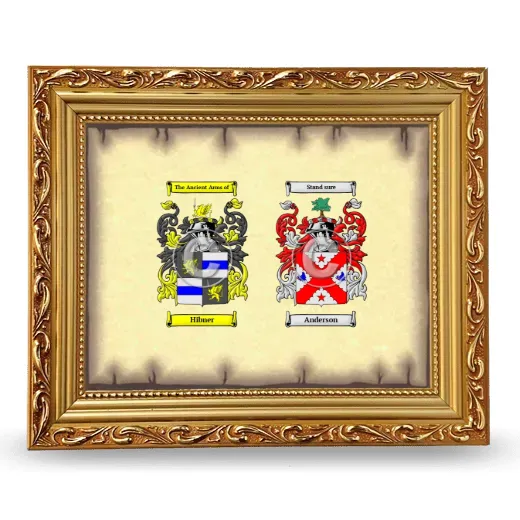 Anniversary Framed - Gold