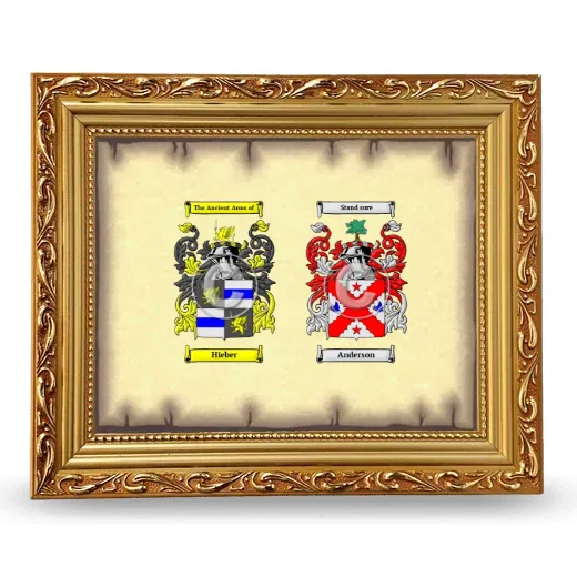 Anniversary Framed - Gold