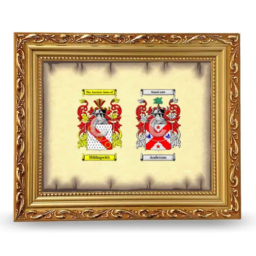 Anniversary Framed - Gold