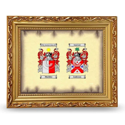 Anniversary Framed - Gold