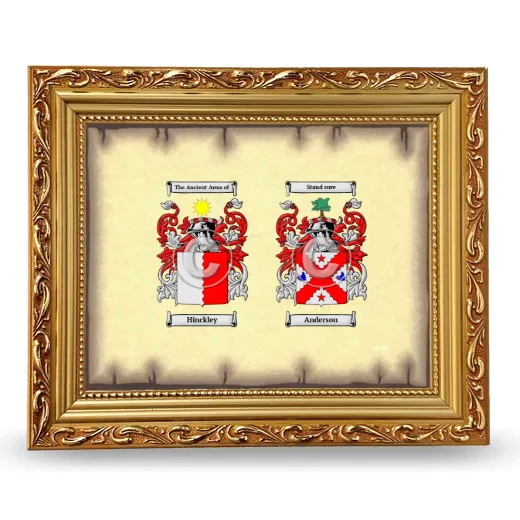 Anniversary Framed - Gold