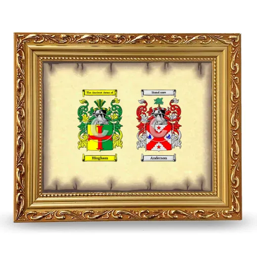 Anniversary Framed - Gold