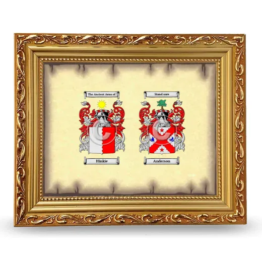 Anniversary Framed - Gold