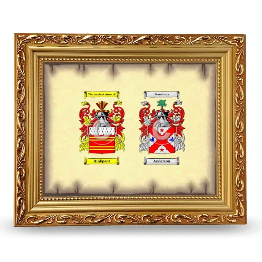 Anniversary Framed - Gold