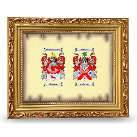 Anniversary Framed - Gold