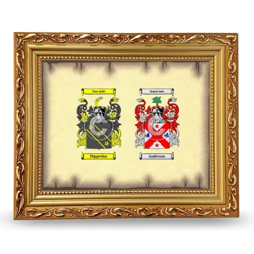 Anniversary Framed - Gold