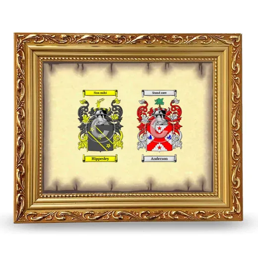 Anniversary Framed - Gold