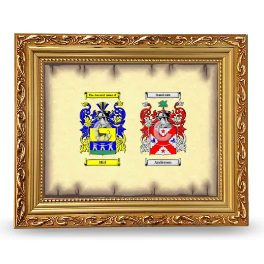 Anniversary Framed - Gold