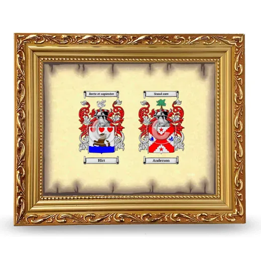 Anniversary Framed - Gold