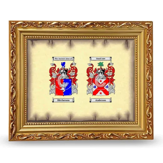 Anniversary Framed - Gold