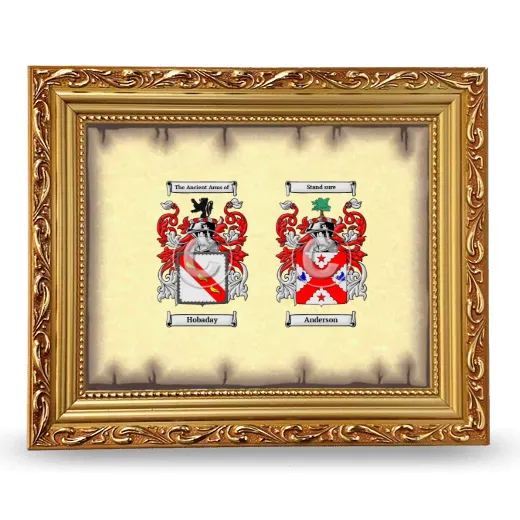 Anniversary Framed - Gold