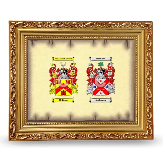 Anniversary Framed - Gold