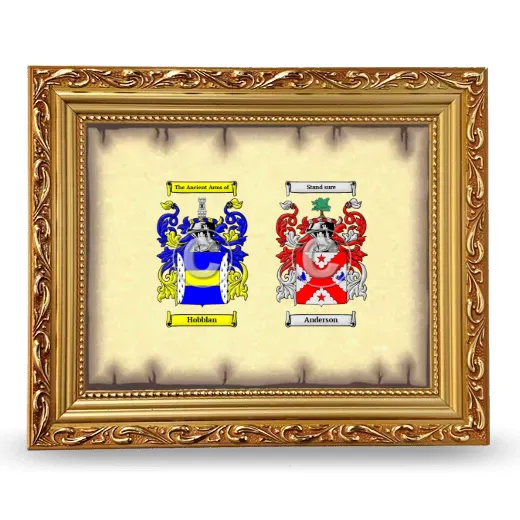 Anniversary Framed - Gold