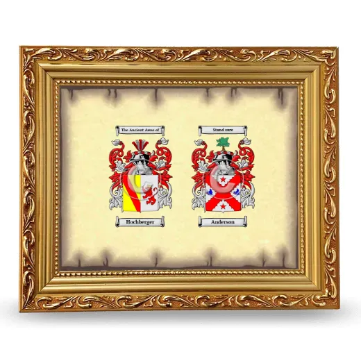 Anniversary Framed - Gold