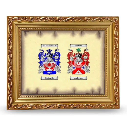 Anniversary Framed - Gold