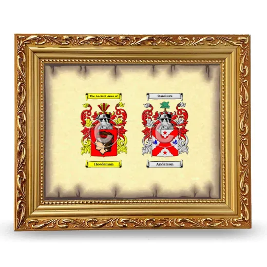 Anniversary Framed - Gold