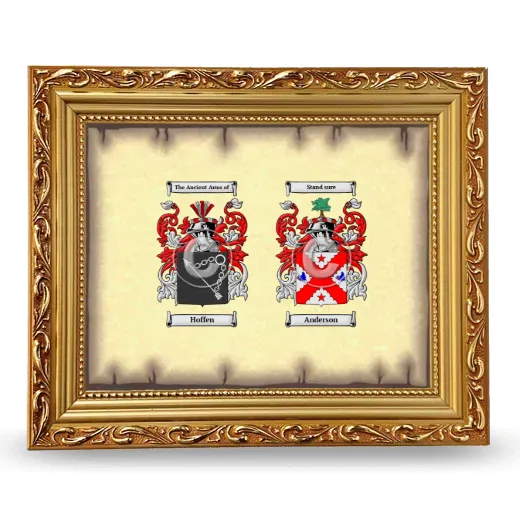 Anniversary Framed - Gold