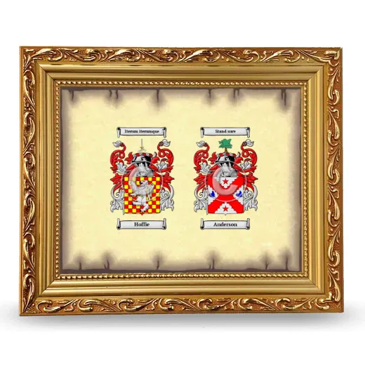 Anniversary Framed - Gold