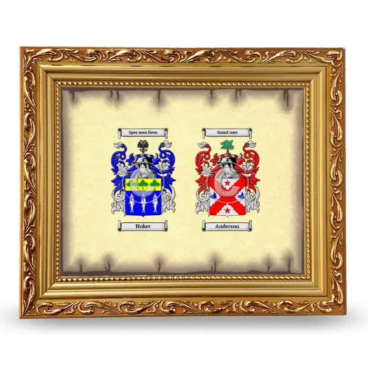 Anniversary Framed - Gold