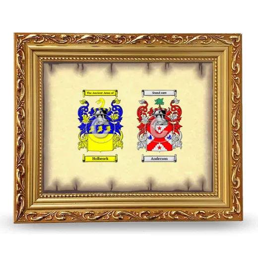 Anniversary Framed - Gold