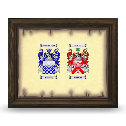 Anniversary Framed - Brown