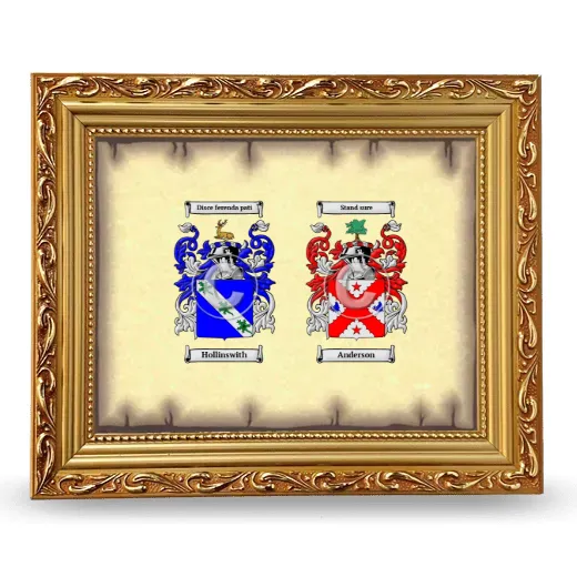 Anniversary Framed - Gold